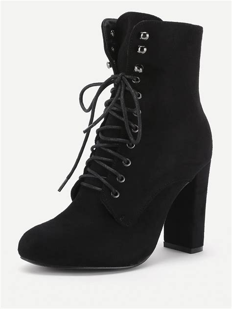 prada lace-up high-heel ankle boot gray|Luxury Boots for Women .